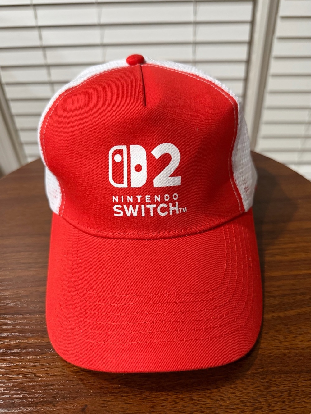 Nintendo Red & White Switch Logo Cap